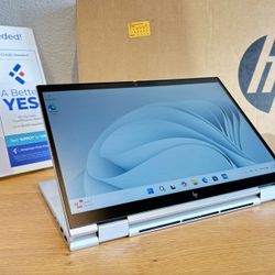 0$Down💻New HP EliteBook x 13” G11 2-in-1 Foldable Laptop+Tablet 14” Touch Screen✅Intel Core Ultra i7 Processor/16GB RAM/512GB⚡️Windows 11✔️