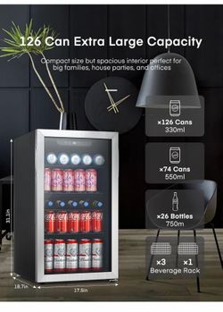O345 $260  Beverage Refrigerator Cooler