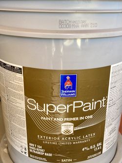 Sherwin Williams Paint 5-5 Gallon Buckets