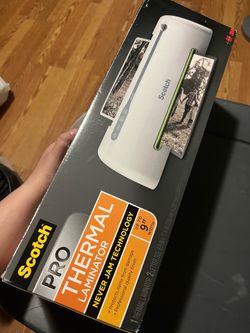 Scotch pro thermal laminator  3mm never jam technology
