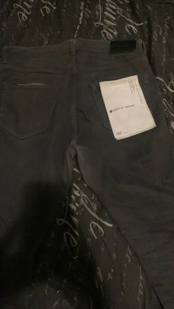 Purple jeans