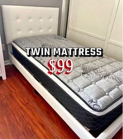 New twin mattress $100