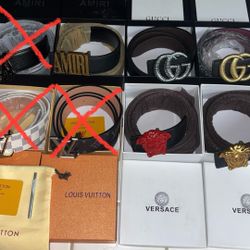 Mens 1:1 belts