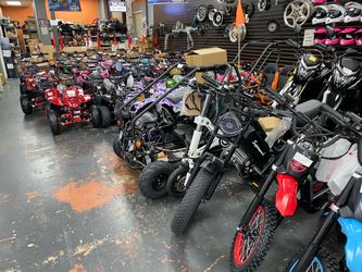 Dirt bike, go kart, ATV