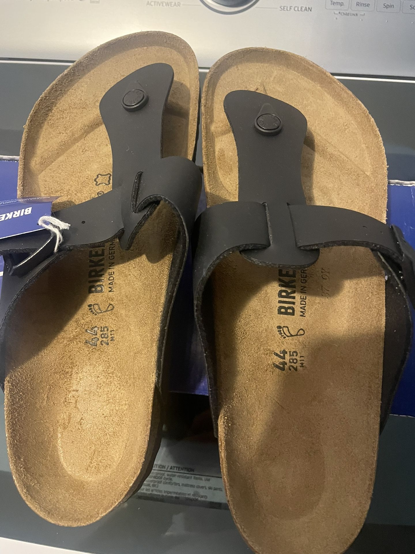 Birkenstock Medina Black 44 Men 11 Ladies 13