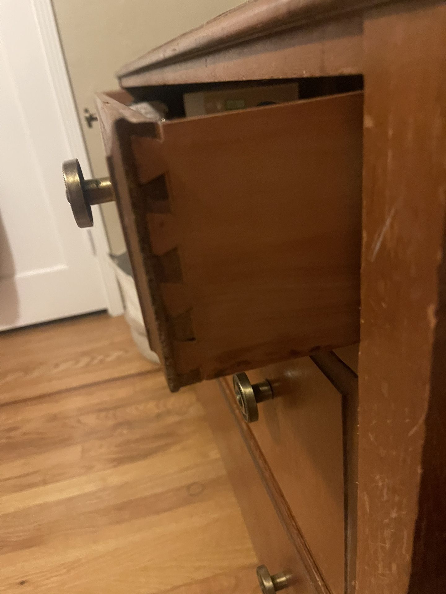 Vintage Dresser With Mirror