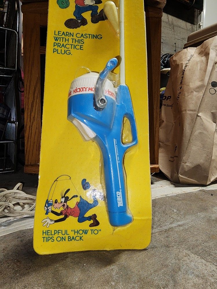 Zebco Disney Fishing Pole Sealed Package 1988 for Sale in Manchester, CT -  OfferUp