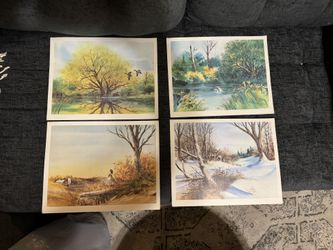 Four Seasons Prints by Sherm Pehrson ‘76