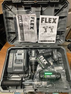 Flex 24V Drill/Driver Kit New