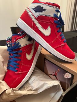 Nike Air Jordan 1 Mid USA Olympic - Size 9