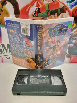 Treasure Planet VHS 2003 Walt Disney Video Tape Movie w/ Clamshell