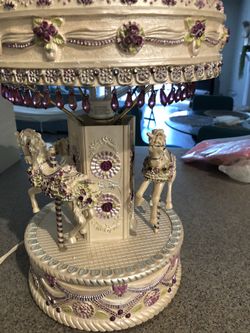 Antique Carousel Lamp