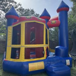 Bounce House Castle Slide Basketball Blower