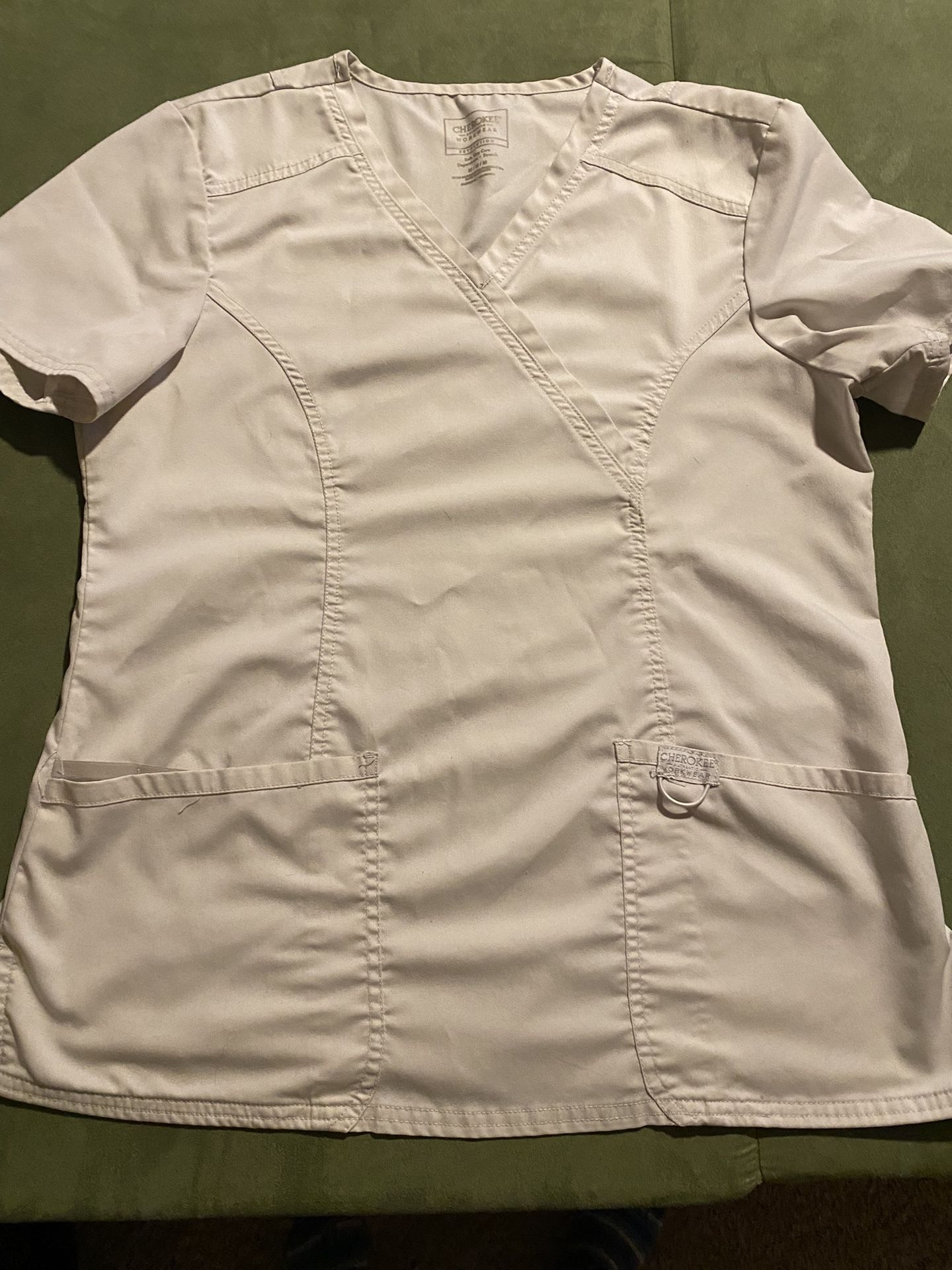 Cherokee Scrub Tops Lot Sz Medium