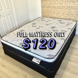 New Full Mattress Only $120