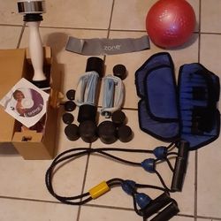 Juego De Equipo Para Gym . Todo $45