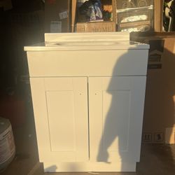 White 24 Inch Vanity
