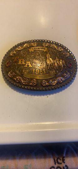 TRA 1981 championship buckle