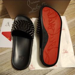 Red bottom slides