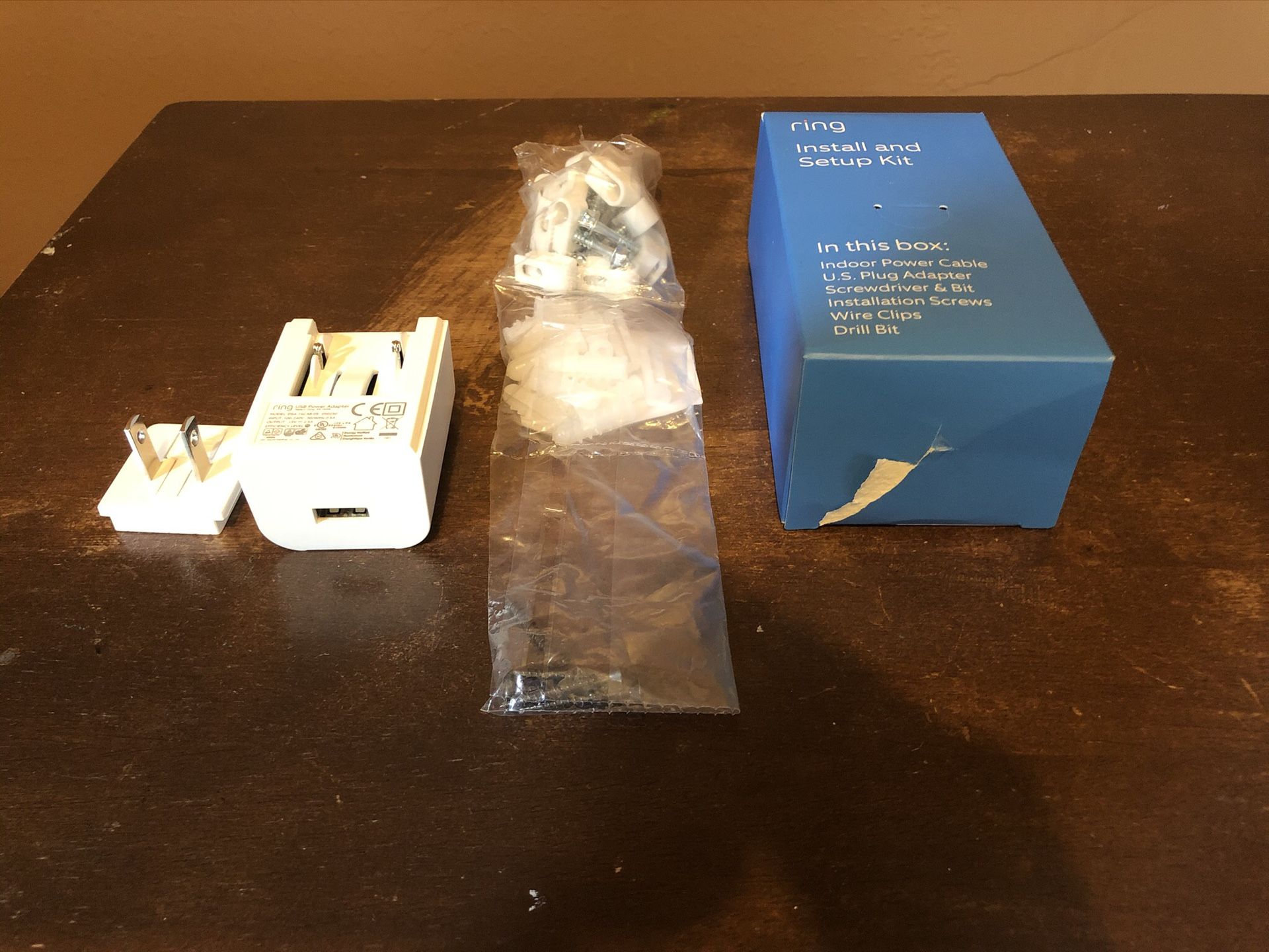 Ring install and setup kit