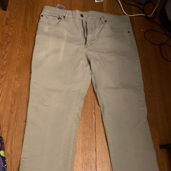 Tan Levi’s 511 Denim Pants (Men)