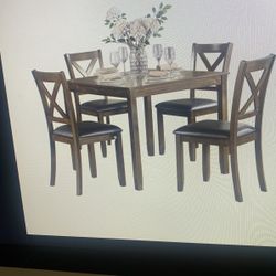 Dining table with 4 chairs