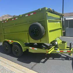🔥 🔥 Dump Trailer Size 8x12x4 Year 2025 🔥 🔥 