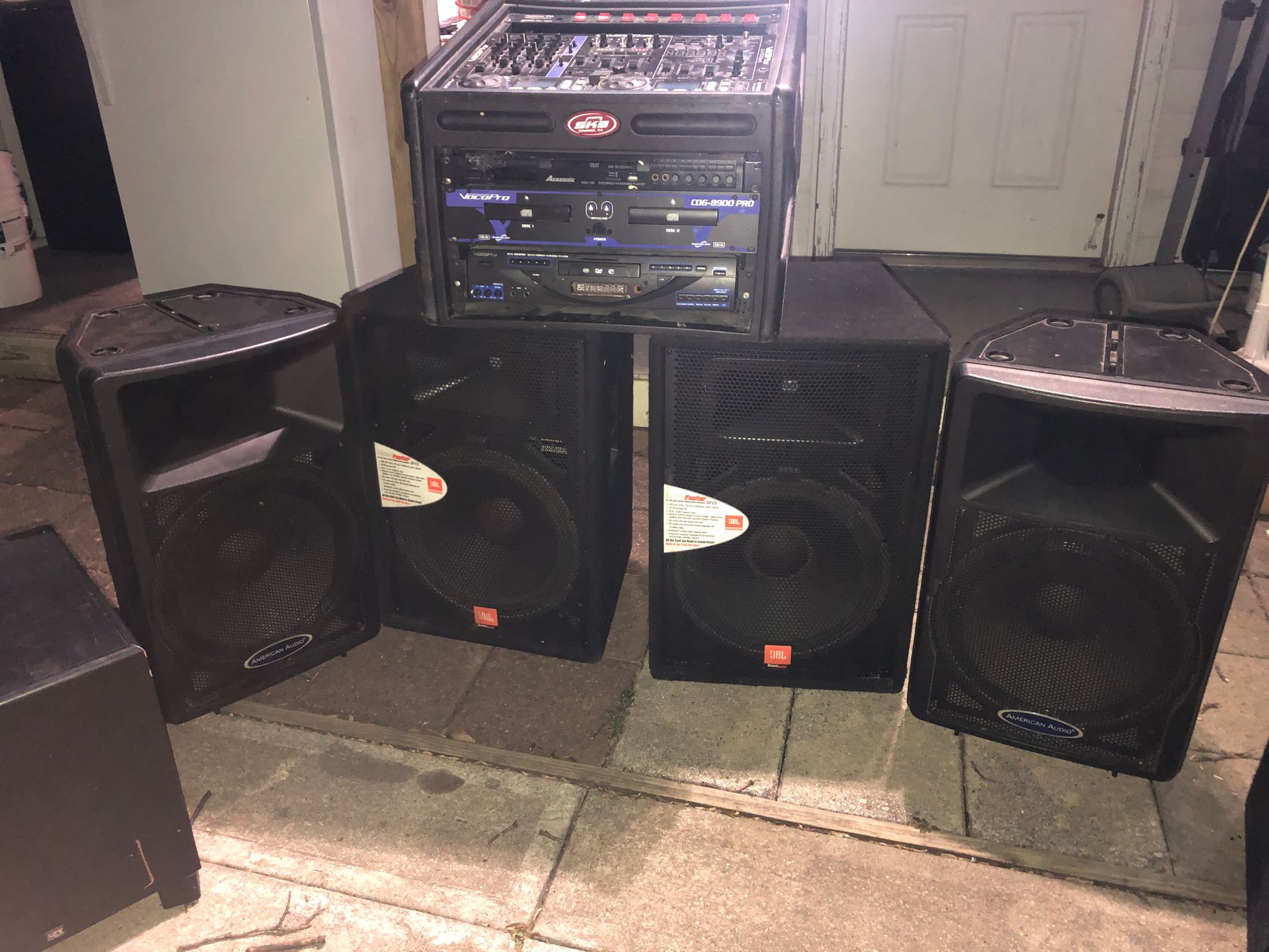 SF15 JBL & CONSOLE AUDIO SPEAKERS SYSTEM