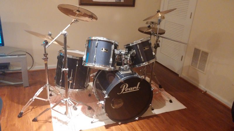 Pearl Export 5 piece drum kit
