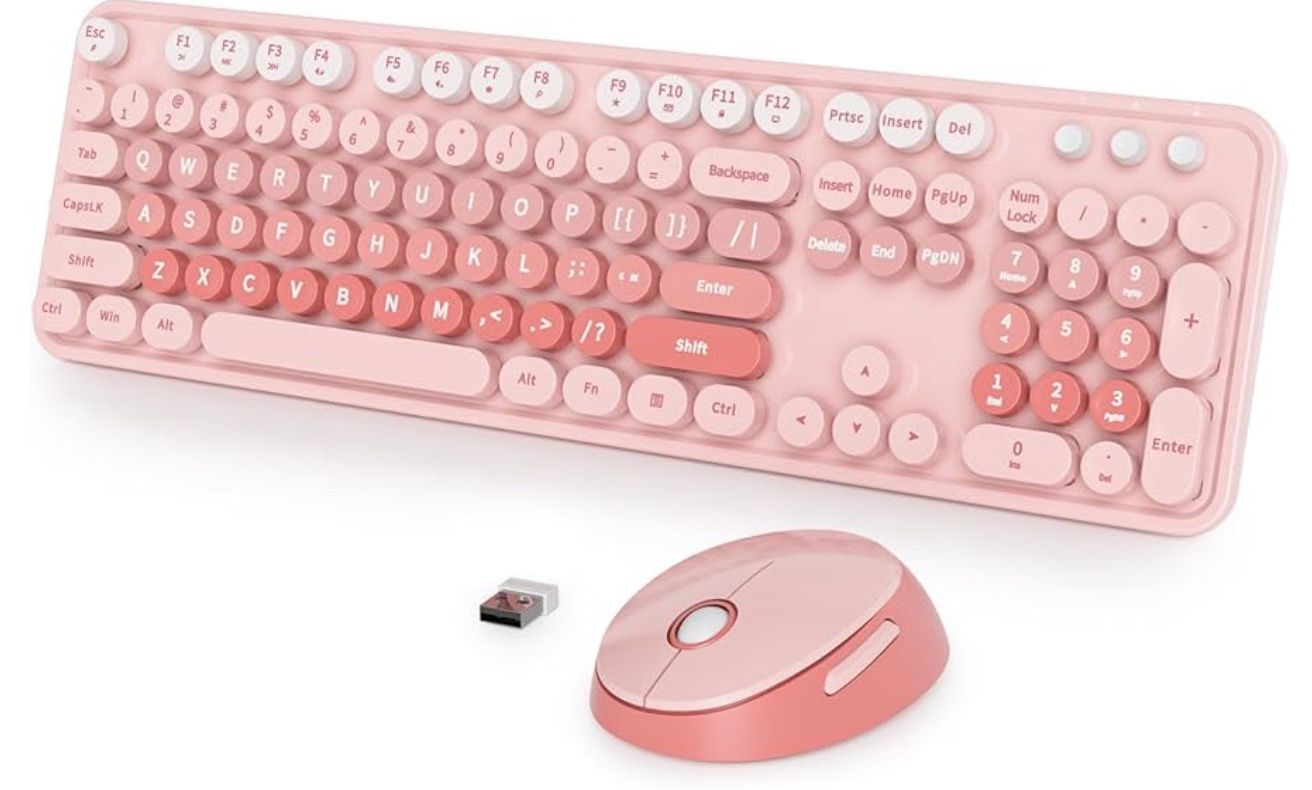 Wireless Keyboard and Mouse Set