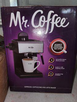 Mr Coffee Steam Espresso And Cappuccino Maker