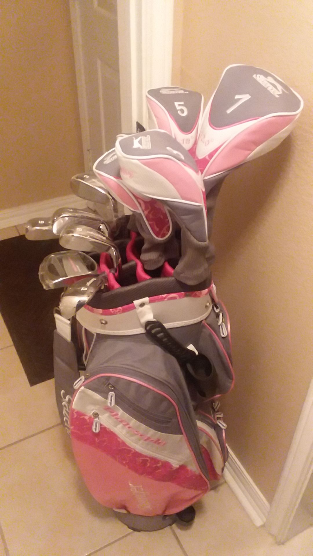 BRAND NEW $449 SLAZENGER PHILOSOPHY LEFT HANDED GOLF CLUBS SET