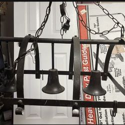 Kitchen Hanging Pot Rack Chandelier