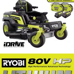 Ryobi Ride On Electric Mower 