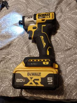 Dewalt cordless 1/4" impact driver