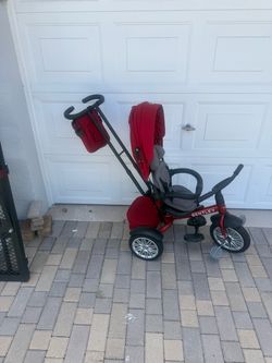 Bentley Kids Tricycle Stroller Red