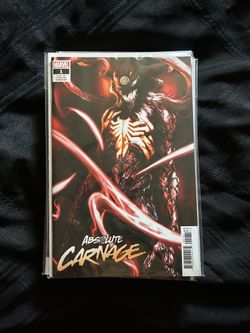 Marvel Absolute Carnage (2019) 1 NM/VF Cult Of Carnage 1:25 Variant Dell’Ott
