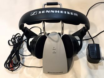 Sennheiser Headphones and Transmitter TR120