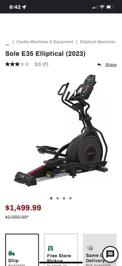 Elliptical Sole e35 Brand New In Box 