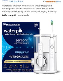 Waterpik Sensonic Complete Care Water Flosser And Rechargeable Electric Toothbrush