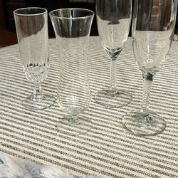 Champagne Glasses (29 Total)