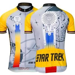 Brainstorm Gear Men's Star Trek "Final Frontier" Cycling Jersey Medium 