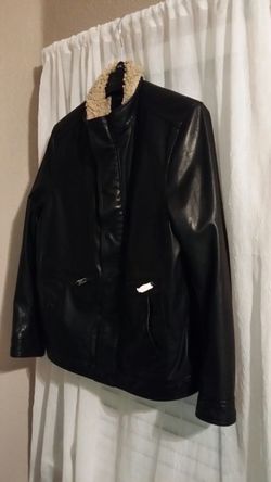 Leather jacket