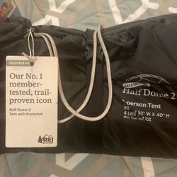 $140 REI Half Dome 2. Two-person Backpacking Tent With Footprint