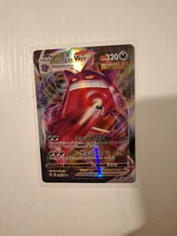 Pokémon Gengar VMAX Fusion Strike Single Strike Full Art Ultra Rare Holo 320 HP