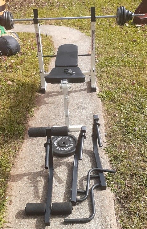 Weights and Bench