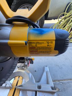 Dewalt  dws713 mitter saw