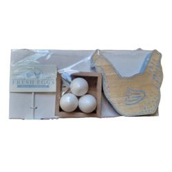 Target Bullseye Playground Easter Blue Hen Farm Fresh Eggs Tier Tray Prop Pack