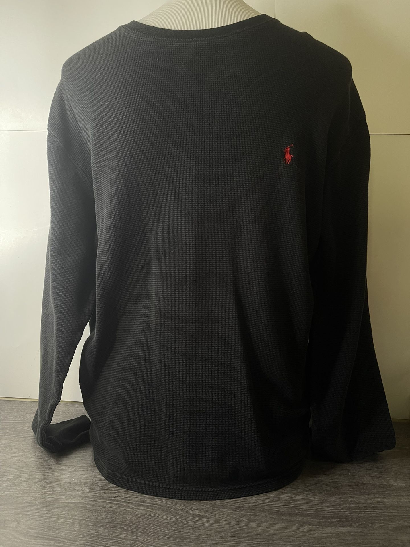 Men’s Ralph Lauren Waffle Sweatshirt Size M
