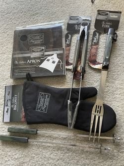 Vermont Castings Grill Tools-  FATHERS DAY GIFT  -6 Pc / Grilling Season Is Here 